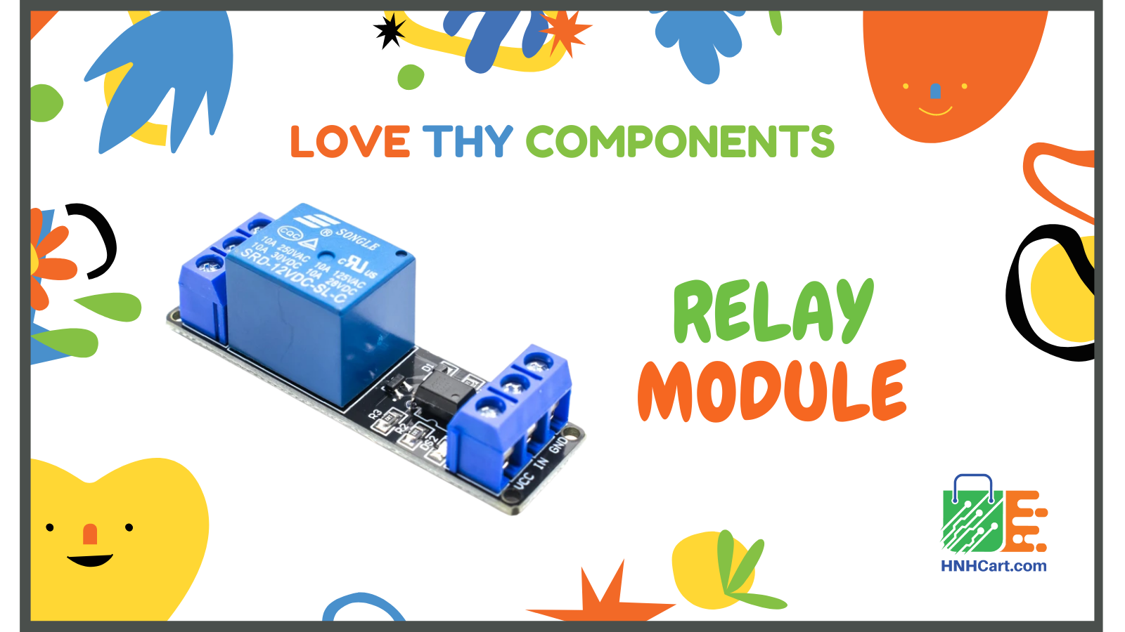 WIF-RELAY01-5V, Module Relais Arduino, AVR, PIC, Raspberry Pi, TTL Relay  Control Card