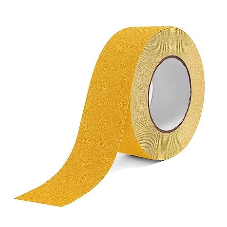 48mm Antiskid tape Yellow color-18 Meter