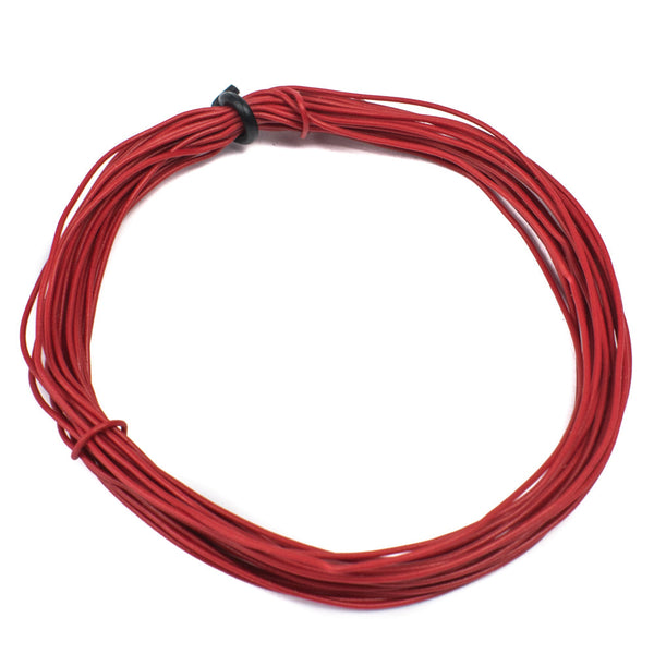 1/31 SWG Single Strand Gitti Wire 10 Meter - RED