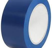48mm PVC Tape NON ADHESIVE Blue color-10 Meter