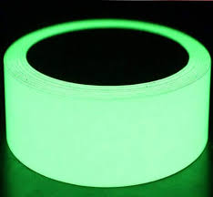 48mm Radium tape night glow Light Green color -25 Meter
