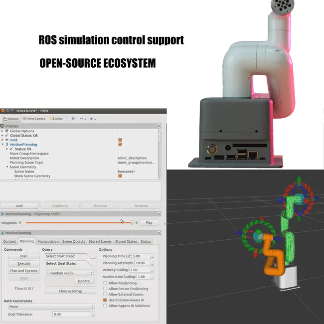 MyCobot 280 Jetson Nano 6 DOF Collaborative Robot - Jetson Nano Version