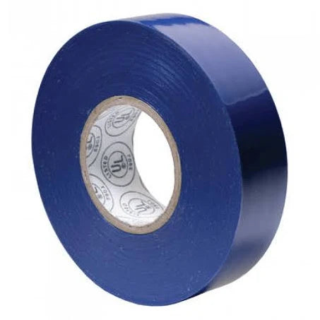 20mm PVC Tape NON ADHESIVE Blue color-50 Meter