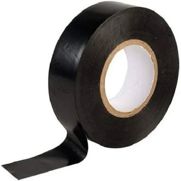 20mm PVC Tape NON ADHESIVE Black color-50 Meter