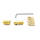Purchase 0.5-3mm Small Electric Drill Bit Collet Micro Twist Drill Chuck Set