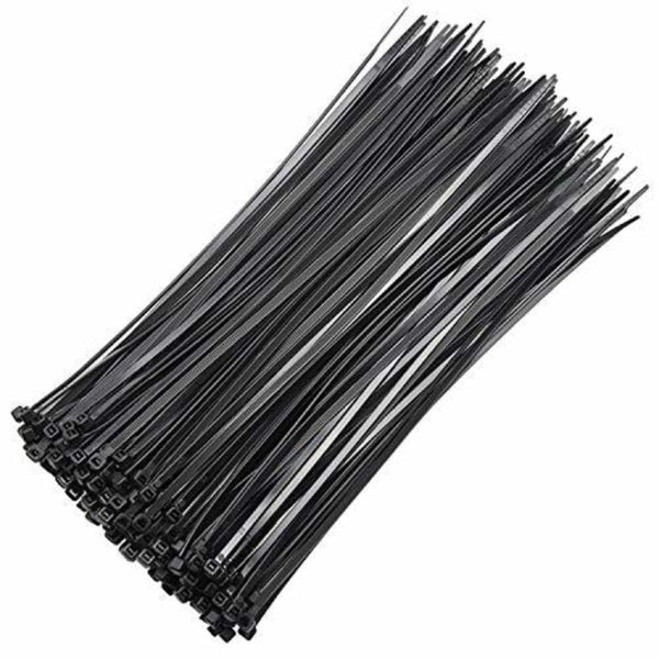 Shop 200mm self-locking nylon wire cable zip ties cable ties