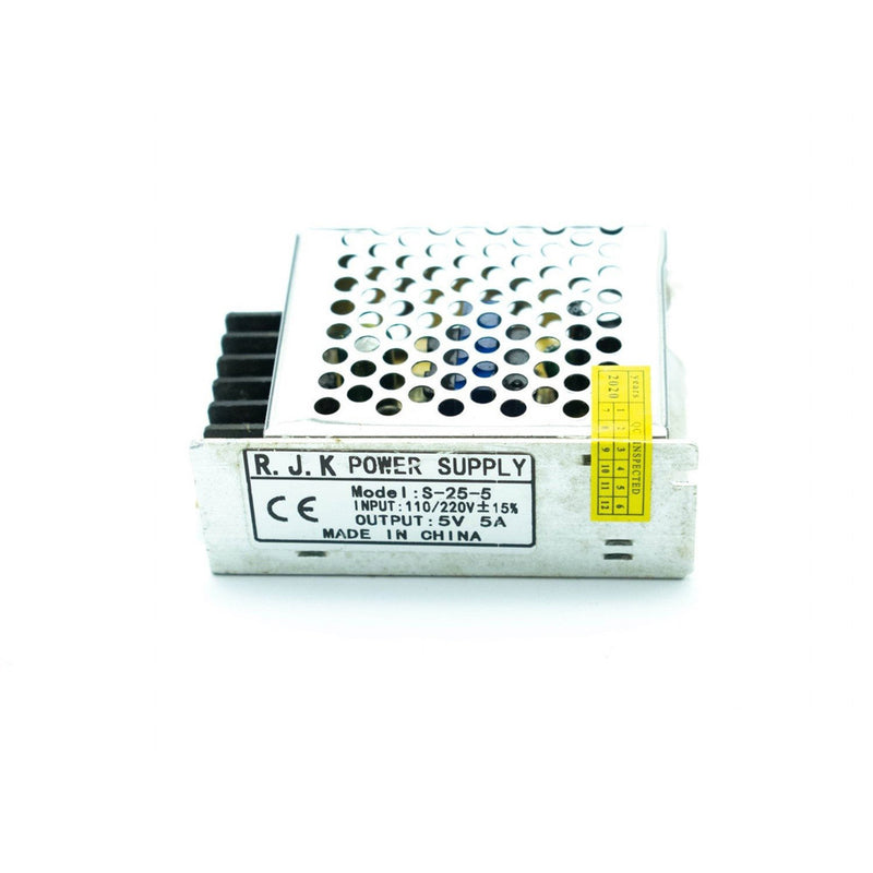 Buy 5V 5A SMPS 25W AC-DC Metal Power Supply from HNHCart.com. Also browse more components from SMPS category from HNHCart
