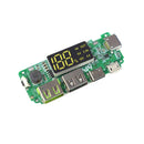 5V 2.4A Dual USB Micro/Type-C Power Bank Module with Display