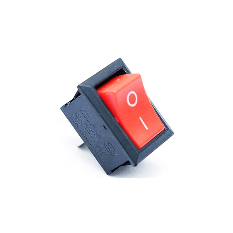 Buy 6A 250V AC SPST ON-OFF Mini Rocker Switch Red