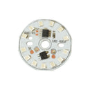 7W 220VAC Blue 35mm Round DOB LED PCB