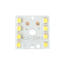 7W White 24mm x 25mm Metal Core LED PCB