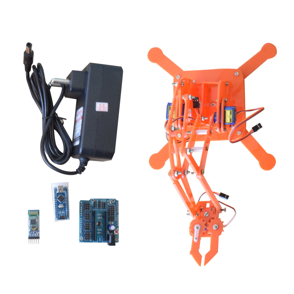 Buy Smart Robotic Arm DIY Kit with Nano and Bluetooth Module at