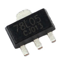 78L05 - 5V 100mA Fixed Output LDO Linear Voltage Regulator SOT-89