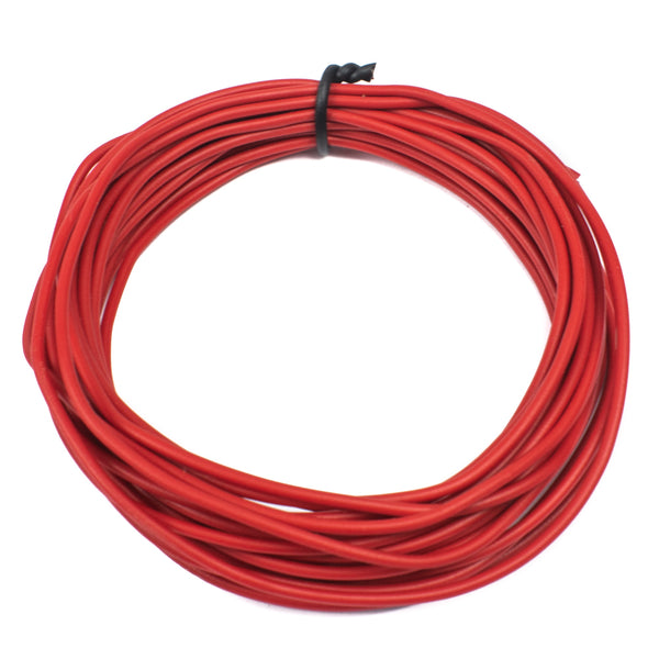 25 AWG Multi Strand Wire - 14/0.112mm (Red) 1 Meter