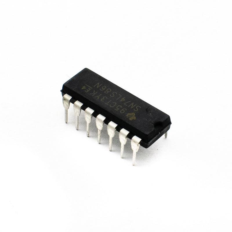 SN74LS86N Quad 2-Input Exclusive OR Gate IC (7486 IC) DIP-14 Package