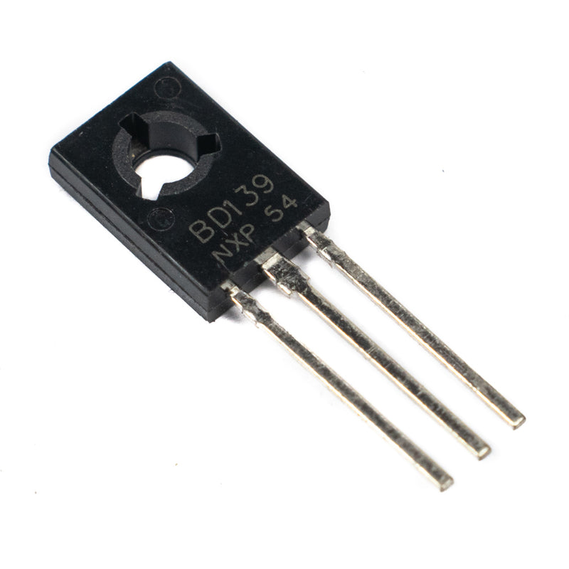 Order BD139 NPN Bipolar Medium Power Transistor (BJT) 80V 1.5A TO-126 Package