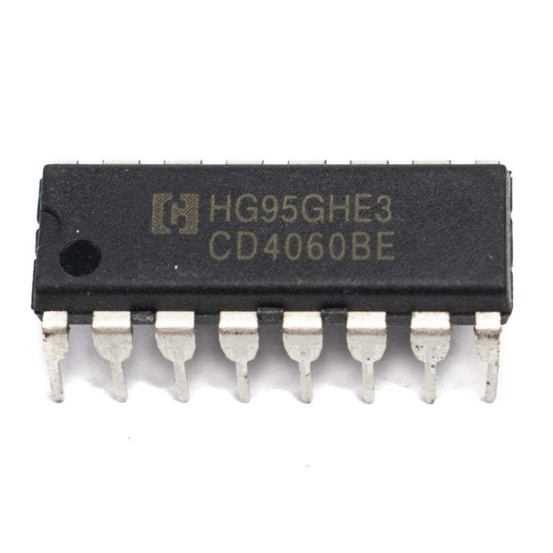 CD4060 CMOS 14-Stage Ripple-Carry Binary Counter/Divider and Oscillator