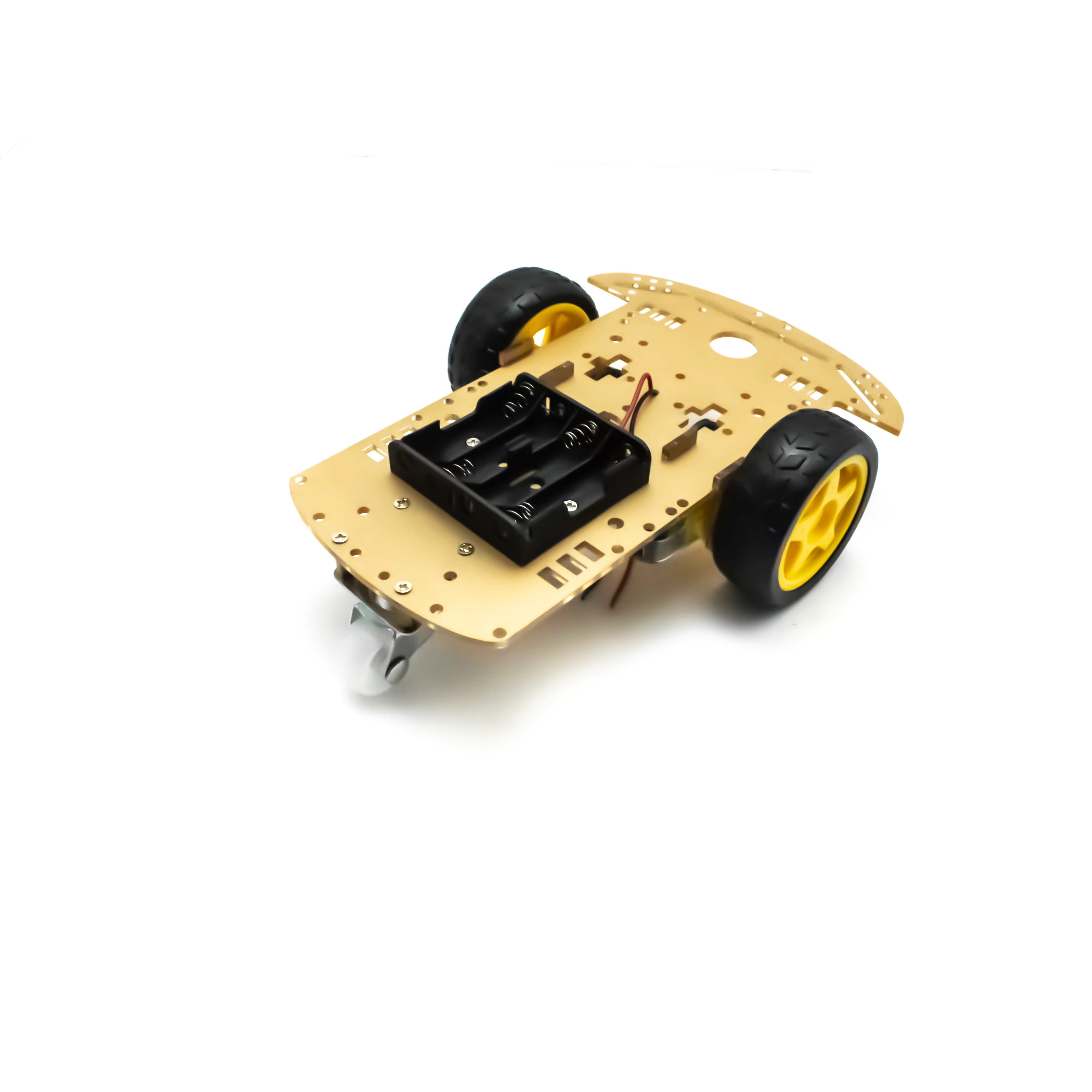 Buy Three Wheel DIY Smart Robot Car Chassis Kit at