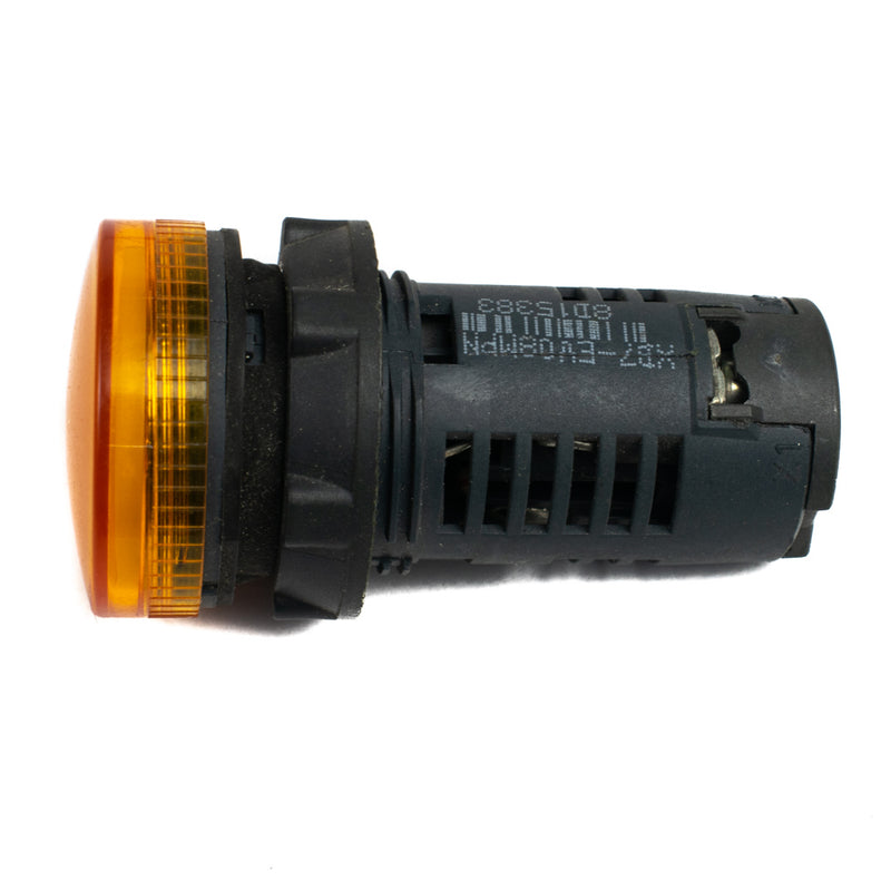 Schneider XB7EV08MPN 230V 22mm Round Indicator Pilot Light (Amber)