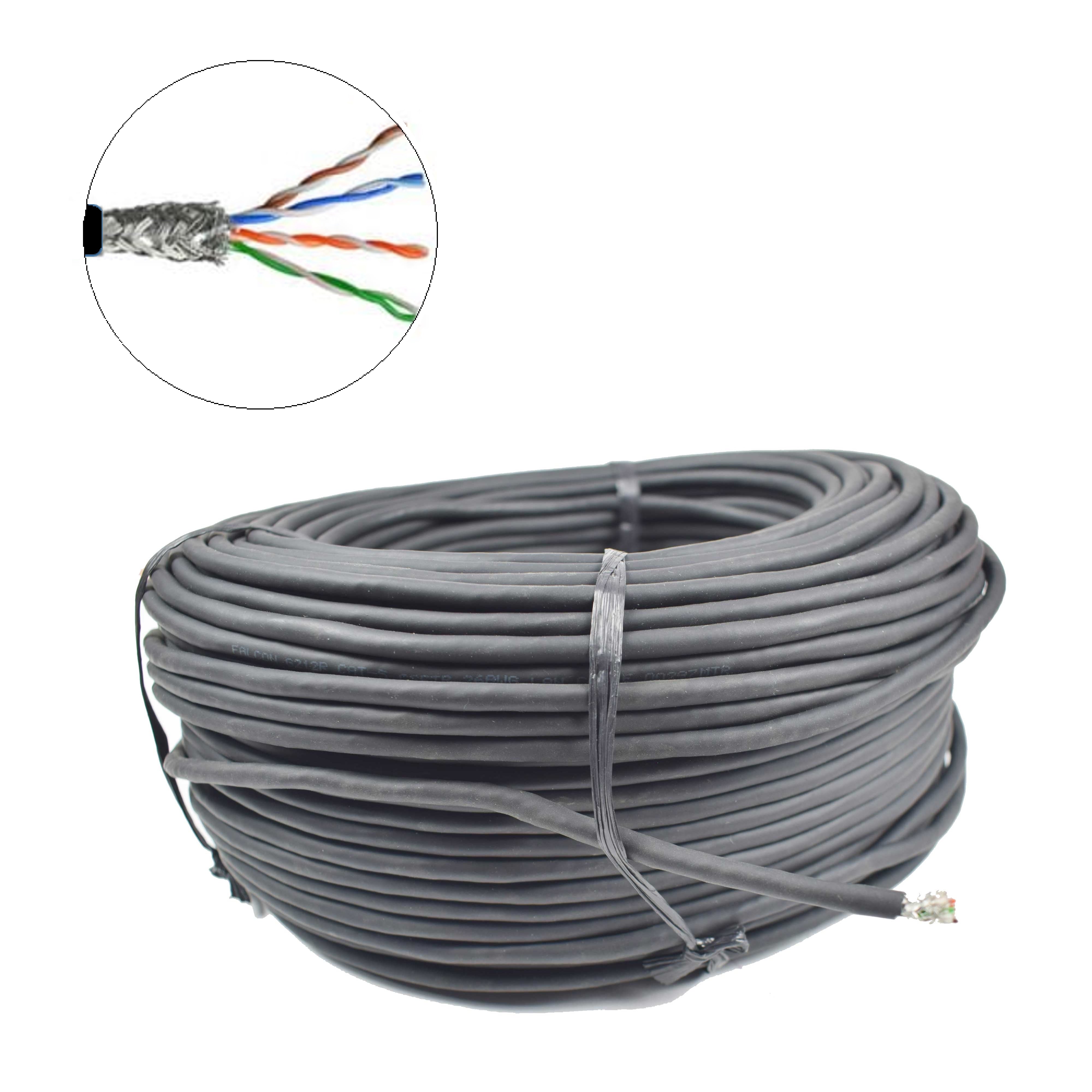 Buy 26 AWG CAT5 Copper Shielded Twisted Pair (100 Meter) at HNHCart.com