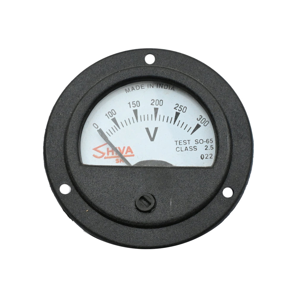 Generic Analog Panel Voltmeter Volt Meter DC 0-300V Measuring Range 44C2 :  : Industrial & Scientific