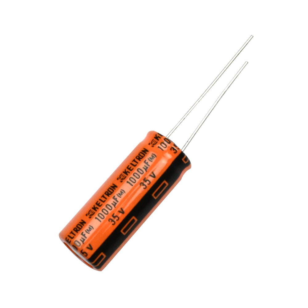 Keltron 1000uf 35V Electrolytic Capacitor