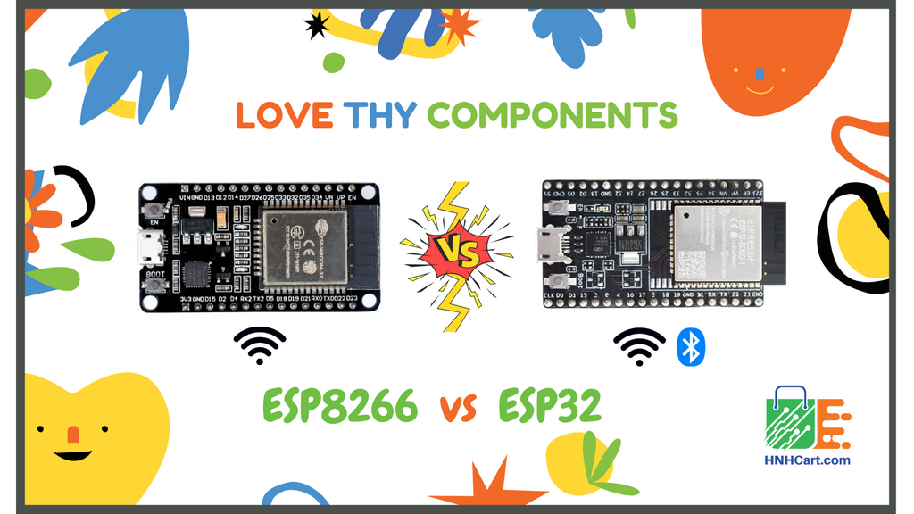 Difference between Arduino vs ESP 32