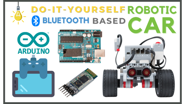 Bluetooth Controlled RC Car With Velocity Control and Distance Measurement