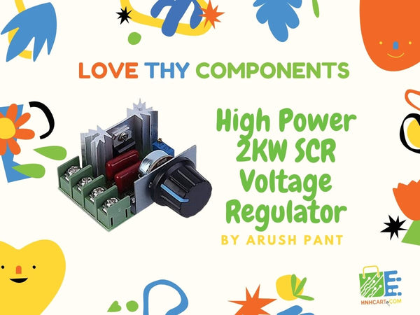 This is a high-power electronic voltage regulator, work power up to 2000w, generally can be used to adjust the voltage, adjust the light, adjust the motor speed, or adjust the temperature.