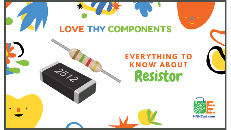 What is a Resistor, and how to choose the correct resistor for your circuit?,  R = V / I, How to read resistor color code?, Resistor Color Code Chart