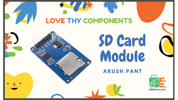 The SD Card Module is a simple solution for transferring data to and from a standard SD card.