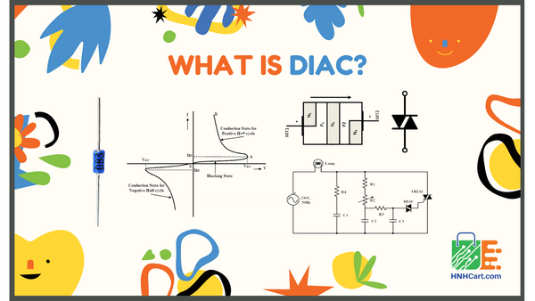 DIAC, construction of Diac, working of Diac, applications of diac, Symbol of diac, VI characteristics of Diac