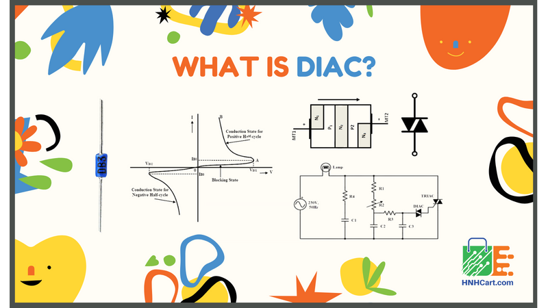 DIAC, construction of Diac, working of Diac, applications of diac, Symbol of diac, VI characteristics of Diac
