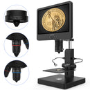 Andonstar 3 Lenses HDMI 10.1 Inch LCD Coin Digital Microscope AD249S-P