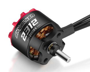 Hobbywing SkyWalker 2312SL 2450KV BLACK Fixed Wing Motor