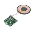 5V Wireless Charger Module Micro USB Type B For Mobile Charging