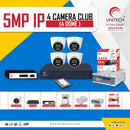 5MP IP 4 CAMERA BASKET (4 DOME)