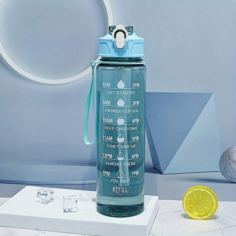 900ML Motivational Water Bottle