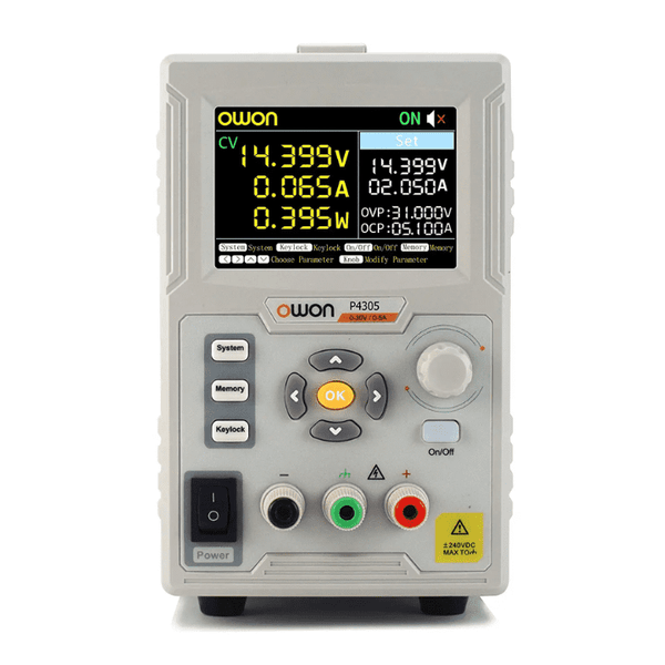 Owon P4305 30V 5A Programmable DC Power Supply