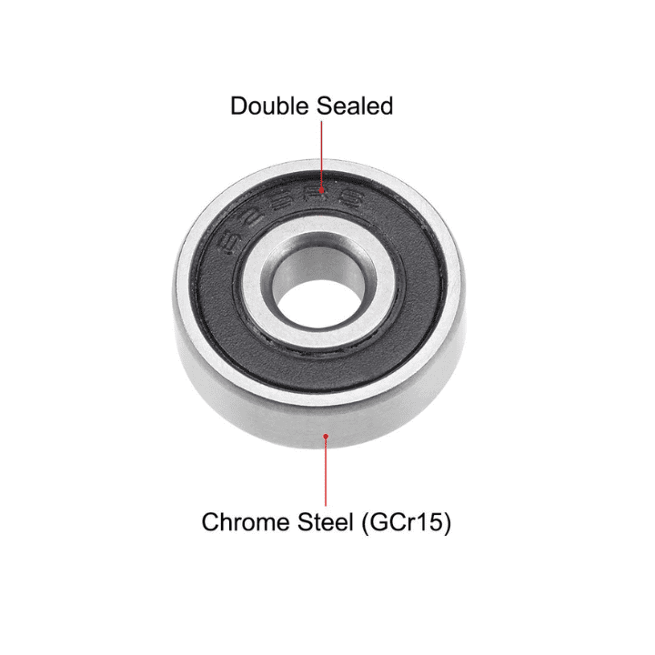 625-2RS Rubber Sealed Ball Bearing Miniature Bearing (5x16x5mm)