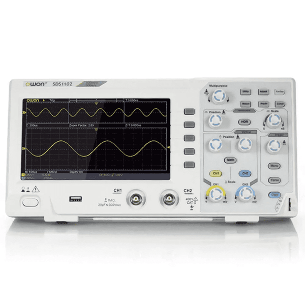 Owon SDS 1102 100 MHz Digital Storage Oscilloscope