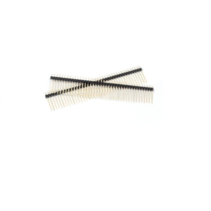 2.54mm 1x40 Pin 15mm Long Male Straight Single Row Brass Header Strip
