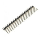 2.54mm 1x40 Pin 15mm Long Male Straight Single Row Brass Header Strip