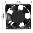 220v AC Cooling Fan - 120mm*120mm*38mm