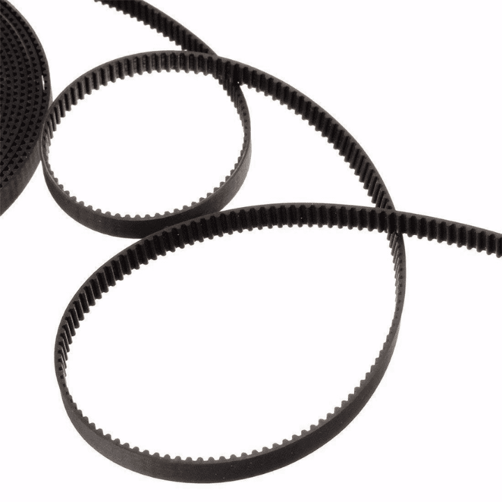 GT2 Rubber Timing Belt Closed Loop 6mm Width for 3D Printer CNC 6mm width and 202mm long