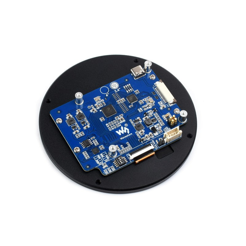 3.4inch DSI Round Touch Display, 800 × 800, IPS, 10-Point Touch