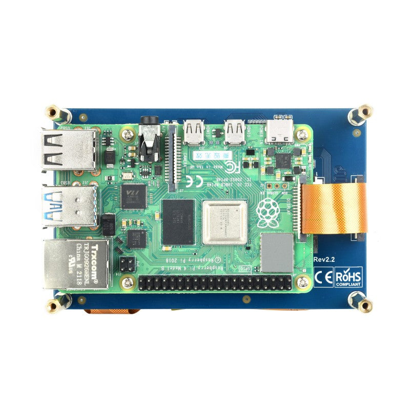 4.3inch Capacitive Touch Display for Raspberry Pi, DSI Interface, 800×480