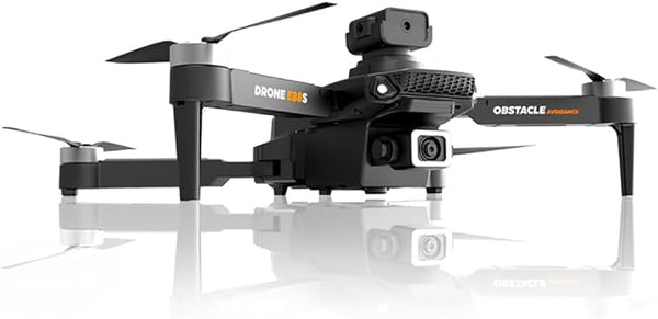 Brushless Motor Drone E88 RC Drone 4K Wide Angle HD Camera Obstacle Avoider Brushless Motor Height Fixed Remote Control Foldable Quadrotor Helicopter