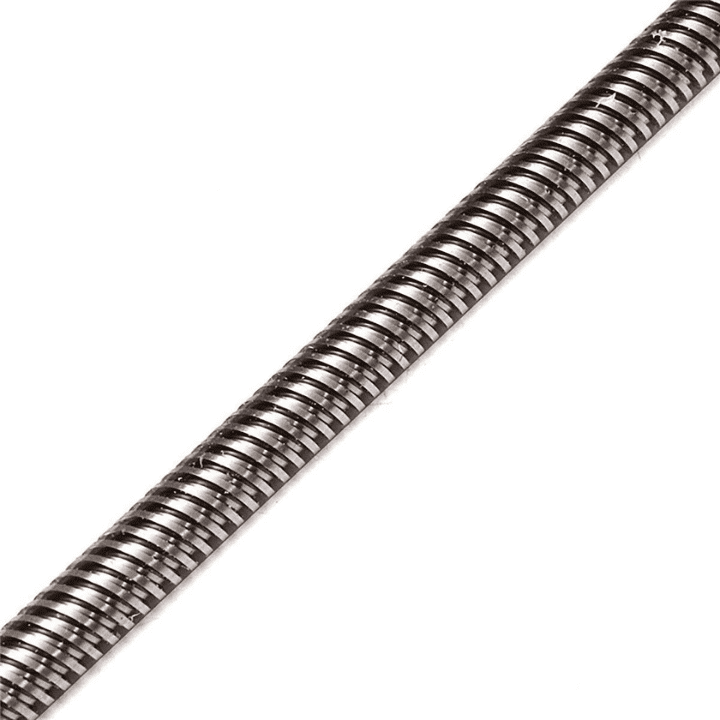 Customized Length T8 Stainless Steel Threaded Rod Guide Lead Screw - Custom Size