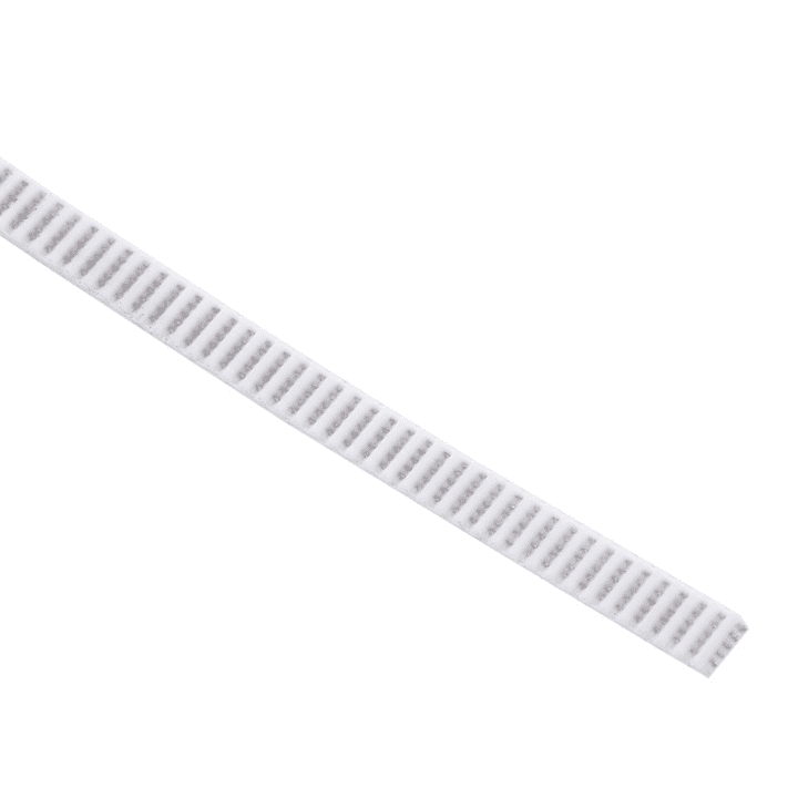 6mm Timing Belt 3D Printer Belt White GT2 Open Synchronous Belt PU with Steel Core -1 Meter